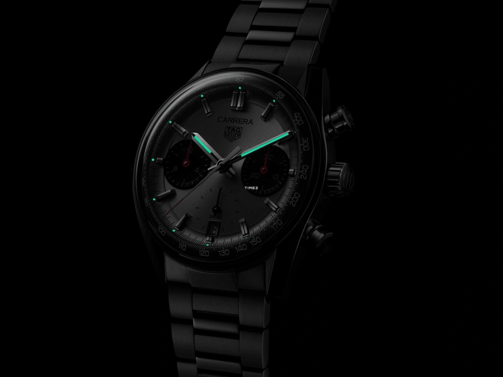 TAG Heuer,Carrera 39mm,39mm,Stainless Steel,Silver,Automatic,Chronograph,Day,CBS2216,CBS2216.BA0041