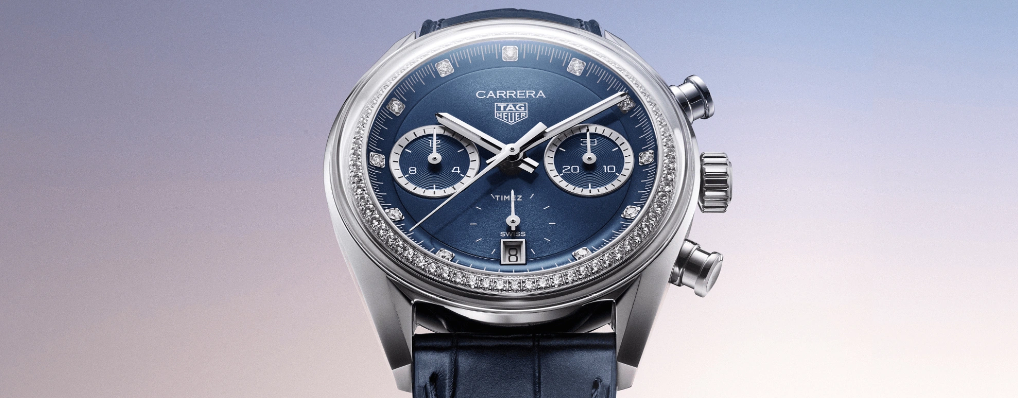 TAG Heuer,Carrera 39mm,39mm,Stainless Steel,Blue,Automatic,Chronograph,Day,CBS2214,CBS2214.FC6567