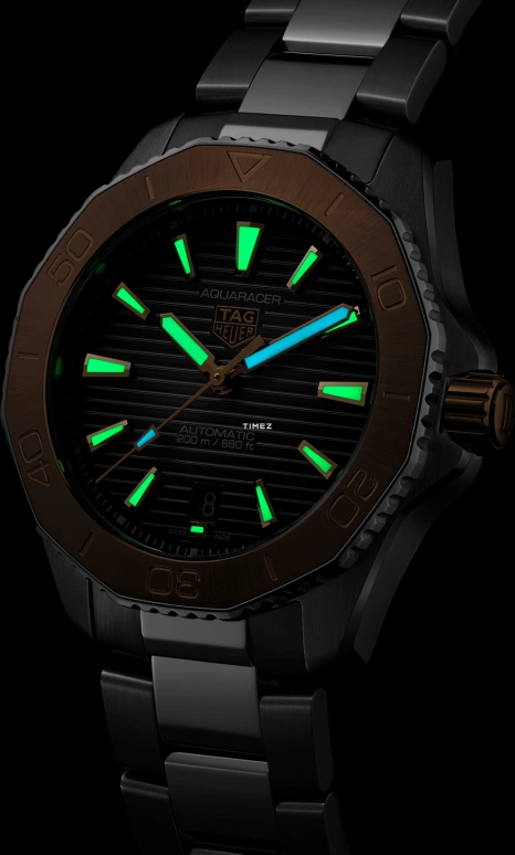 TAG Heuer,Aquaracer 40mm,40mm,Stainless Steel,Black,Automatic,Day,42hours,WBP2151,WBP2151.BA0627