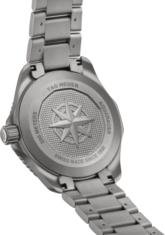 TAG Heuer,Aquaracer 40mm,40mm,Titanium,Ice Blue,Quartz,Day,Solar Charging,WBP1182,WBP1182.BF0000