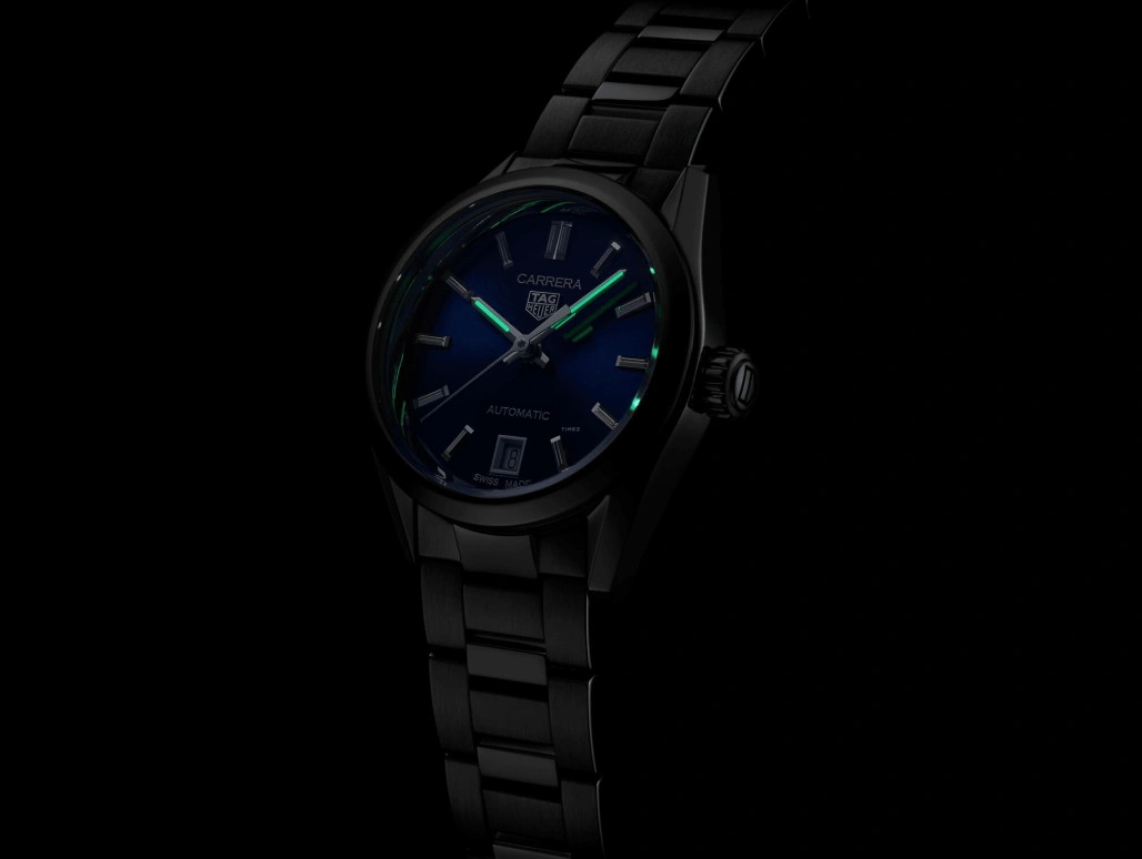 TAG Heuer,Carrera 29mm,29mm,Stainless Steel,Blue,Automatic,Date,40hours,WBN2411,WBN2411.BA0621