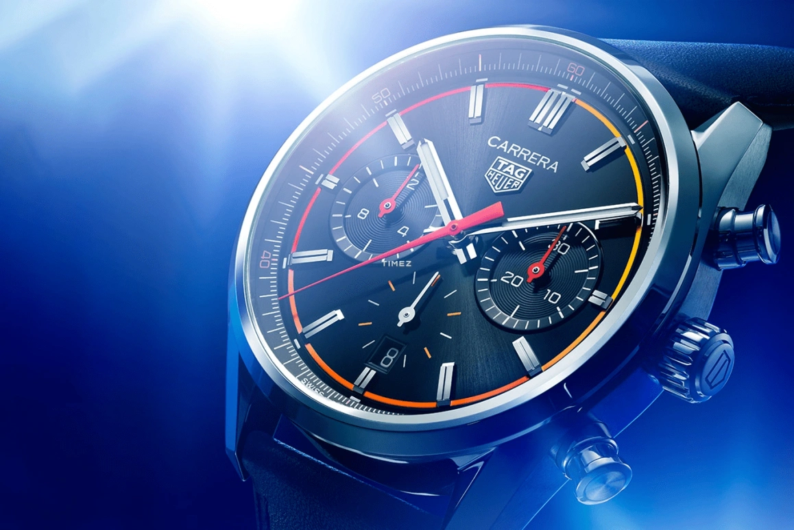 TAG Heuer,Carrera 42mm,42mm,Stainless Steel,Black,Automatic,Chronograph,Day,CBN201C,CBN201C.FC6542