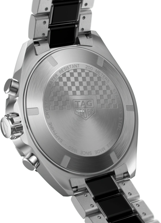 TAG Heuer,Formula 1 43mm,43mm,Stainless Steel,Black,Quartz,Chronograph,Day,CAZ101AC,CAZ101AC.BA0843