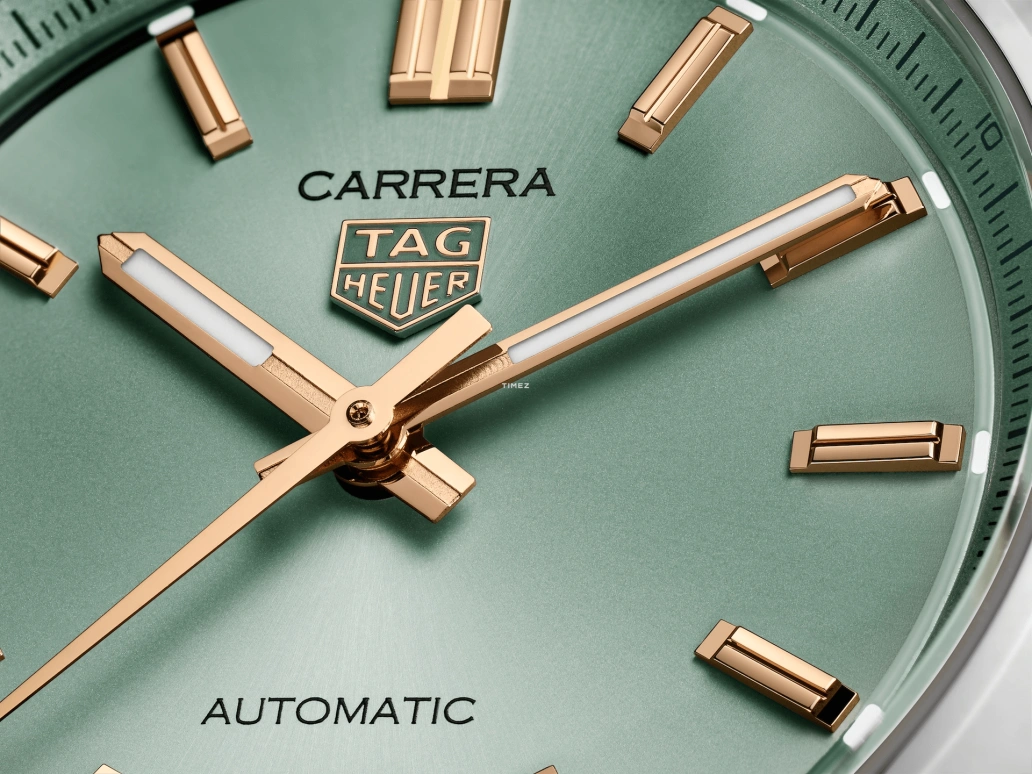 TAG Heuer,Carrera 36mm,36mm,Stainless Steel,Green,Automatic,Day,46hours,WBN2312,WBN2312.BA0001