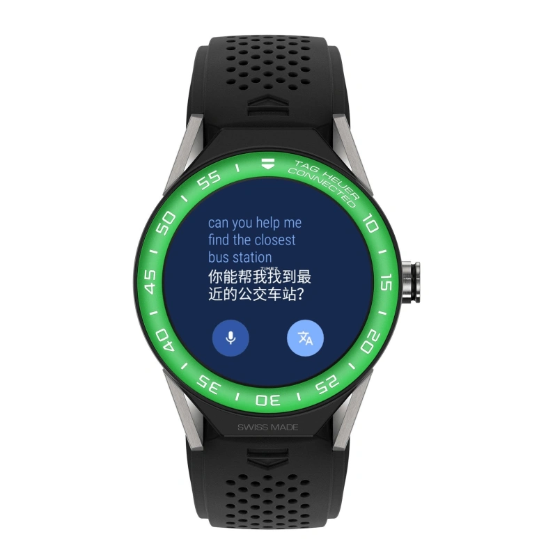 TAG Heuer,Connected Watch 45mm,45mm,Titanium,Aluminium,Black,Processor,Chronograph,Day,Connected,Smartwatch,25hours,In-house Caliber,SBF8A8018,SBF8A8018.11FT6076