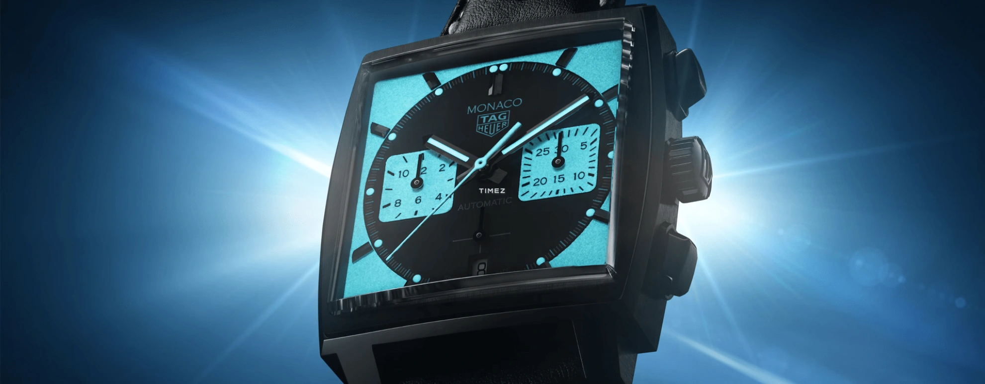 TAG Heuer,Monaco 39mm,39mm,Titanium,Black,Grey,Automatic,Chronograph,Day,CBL2181,CBL2181.FC6515