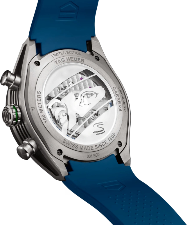 TAG Heuer,Carrera 44mm,44mm,Titanium,Grey,Automatic,Chronograph,Tourbillon,CBU5081,CBU5081.FT6274