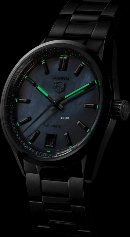 TAG Heuer,Carrera 36mm,36mm,Stainless Steel,White,Automatic,Day,46hours,WBN231C,WBN231C.BA0001