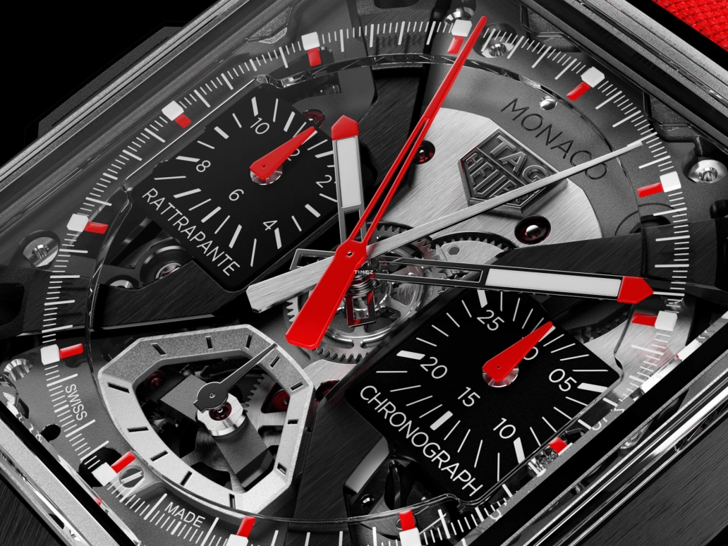 TAG Heuer,Monaco 41mm,41mm,Titanium,Black,Automatic,Chronograph,Sapphire,CBW2181,CBW2181.FC8322