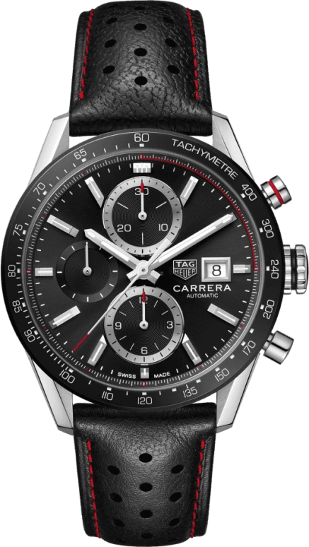 TAG Heuer,Carrera 41mm,41mm,Ceramic,Stainless Steel,Black,Automatic,Chronograph,Date,CBM2110,CBM2110.FC6454