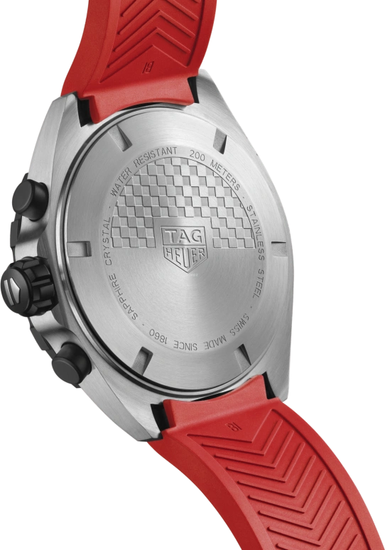 TAG Heuer,Formula 1 43mm,43mm,Stainless Steel,White,Red,Sapphire,Crystal Glass,Faceting,Setting,CAZ101AN,CAZ101AN.FT8055