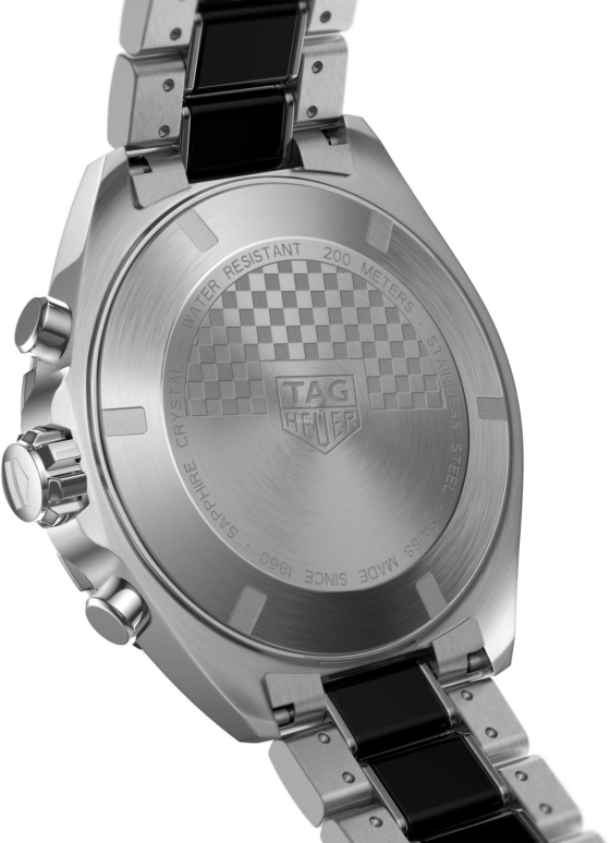 TAG Heuer,Formula 1 43mm,43mm,Ceramic,Stainless Steel,Black,Quartz,Chronograph,Date,CAZ1011,CAZ1011.BA0843