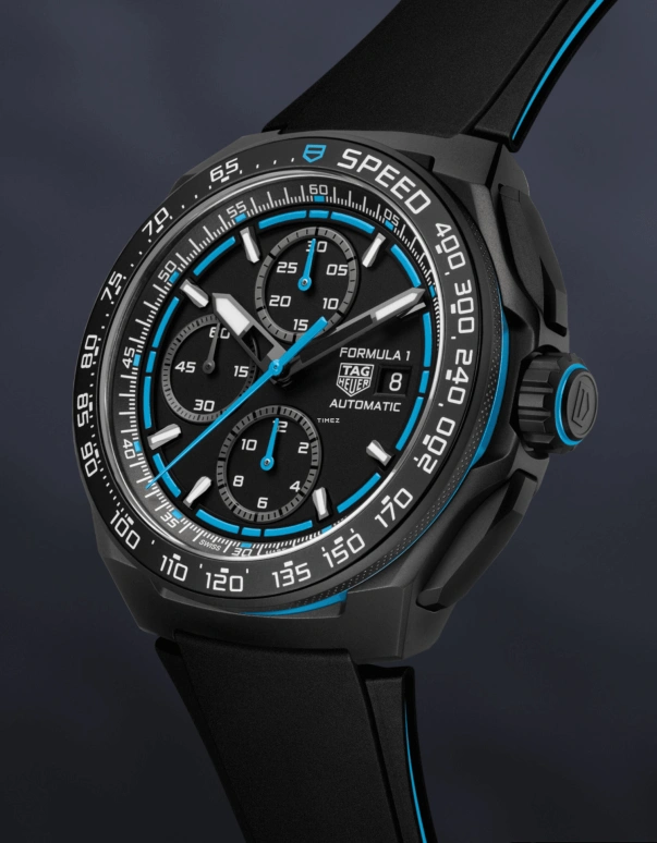TAG Heuer,Formula 1 44mm,44mm,Titanium,Black,Automatic,Chronograph,Day,CBZ2084,CBZ2084.FT8097