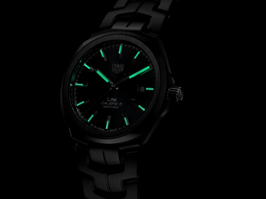 TAG Heuer,Link 41mm,41mm,Stainless Steel,Black,Automatic,Day,42hours,Jeong Seong-il,WBC2110,WBC2110.BA0603