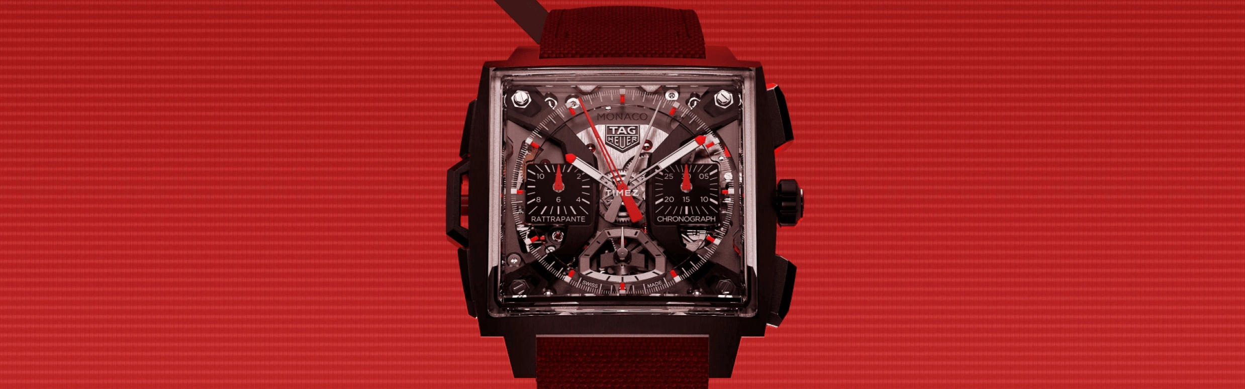 TAG Heuer,Monaco 41mm,41mm,Titanium,Black,Automatic,Chronograph,Sapphire,CBW2181,CBW2181.FC8322