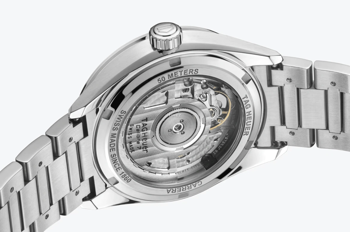 TAG Heuer,Carrera 36mm,36mm,Stainless Steel,Green,Automatic,Day,46hours,WBN2317,WBN2317.BA0001