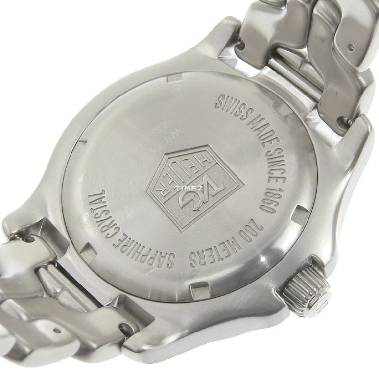 TAG Heuer,Link 43mm,43mm,Stainless Steel,Silver,Quartz,Day,Sapphire,WT1112,WT1112.BA0550