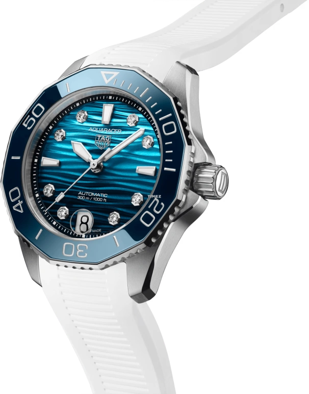 TAG Heuer,Aquaracer 36mm,36mm,Stainless Steel,Ceramic,Blue,Automatic,Day,42hours,WBP231N,WBP231N.FT6234