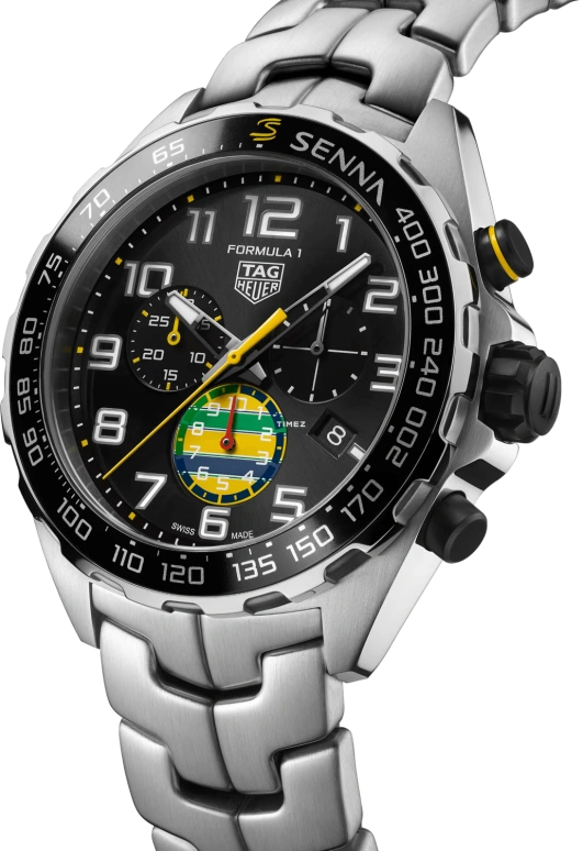 TAG Heuer,Formula 1 43mm,43mm,Stainless Steel,Aluminium,Black,Quartz,Chronograph,Day,CAZ101AX,CAZ101AX.BA0637