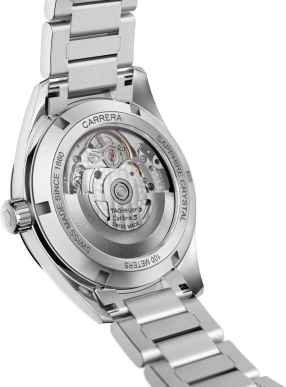 TAG Heuer,Carrera 36mm,36mm,Stainless Steel,White,Automatic,42hours,In-house Caliber,WBK2311,WBK2311.BA0652