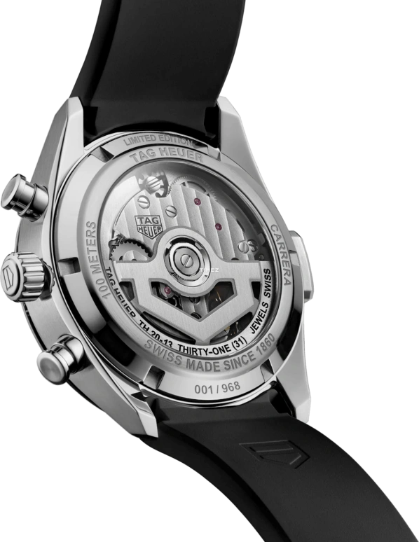 TAG Heuer,Carrera 42mm,42mm,Stainless Steel,Silver,Automatic,Chronograph,Tide,CBS2014,CBS2014.FT6293