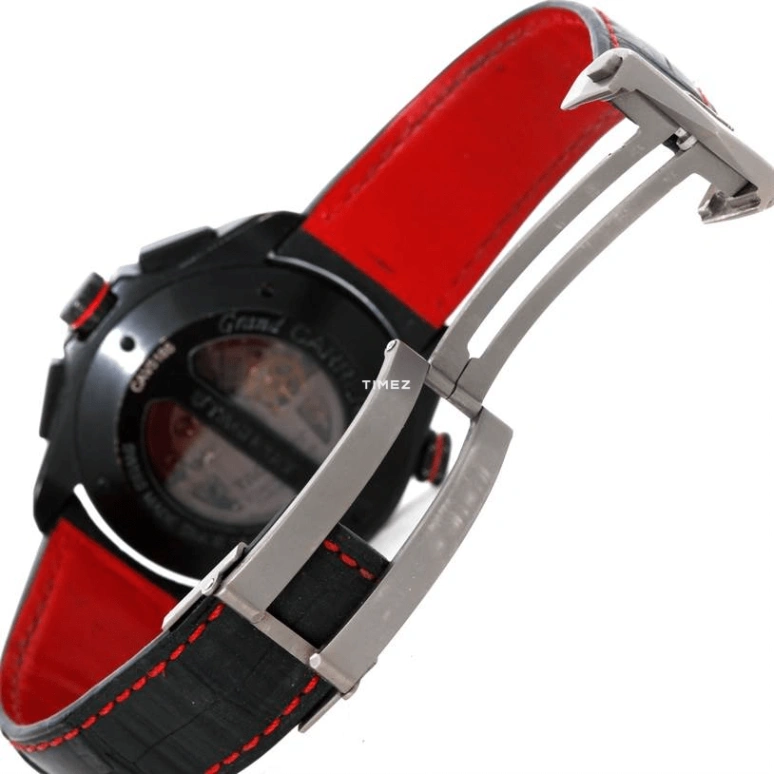 TAG Heuer,Carrera 43mm,43mm,Titanium,Black,Automatic,Chronograph,Day,CAV5185,CAV5185.FC6237