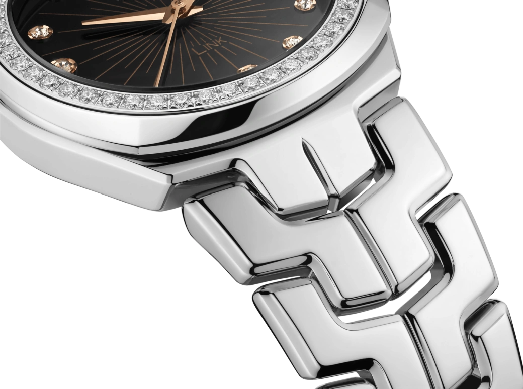 TAG Heuer,Link 32mm,32mm,Stainless Steel,Black,Quartz,Date,Sapphire,WBC131G,WBC131G.BA0649