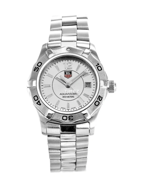 TAG Heuer,Aquaracer 27mm,27mm,Stainless Steel,Silver,Quartz,Day,26280hours,WAF1412,WAF1412.BA0823
