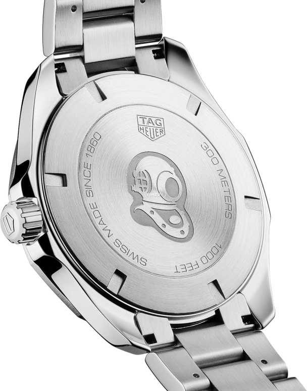 TAG Heuer,Aquaracer 43mm,43mm,Stainless Steel,Black,Quartz,Day,Sapphire,Crystal Glass,WAY101A,WAY101A.BA0746