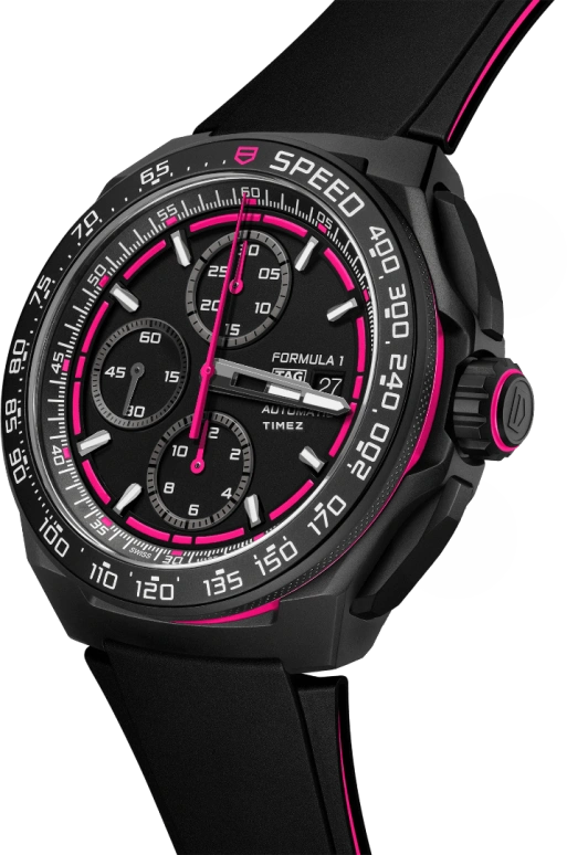 TAG Heuer,Formula 1 44mm,44mm,Titanium,Black,Automatic,Chronograph,Day,CBZ2087,CBZ2087.FT8107