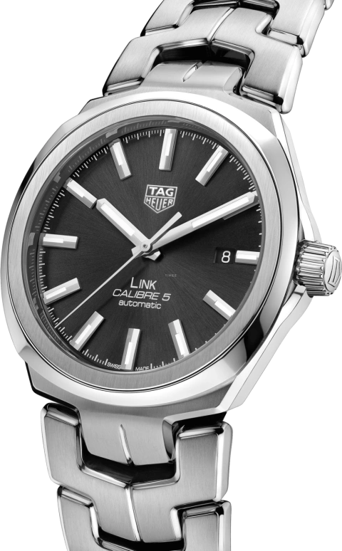 TAG Heuer,Link 41mm,41mm,Stainless Steel,Black,Automatic,Day,42hours,Jeong Seong-il,WBC2110,WBC2110.BA0603