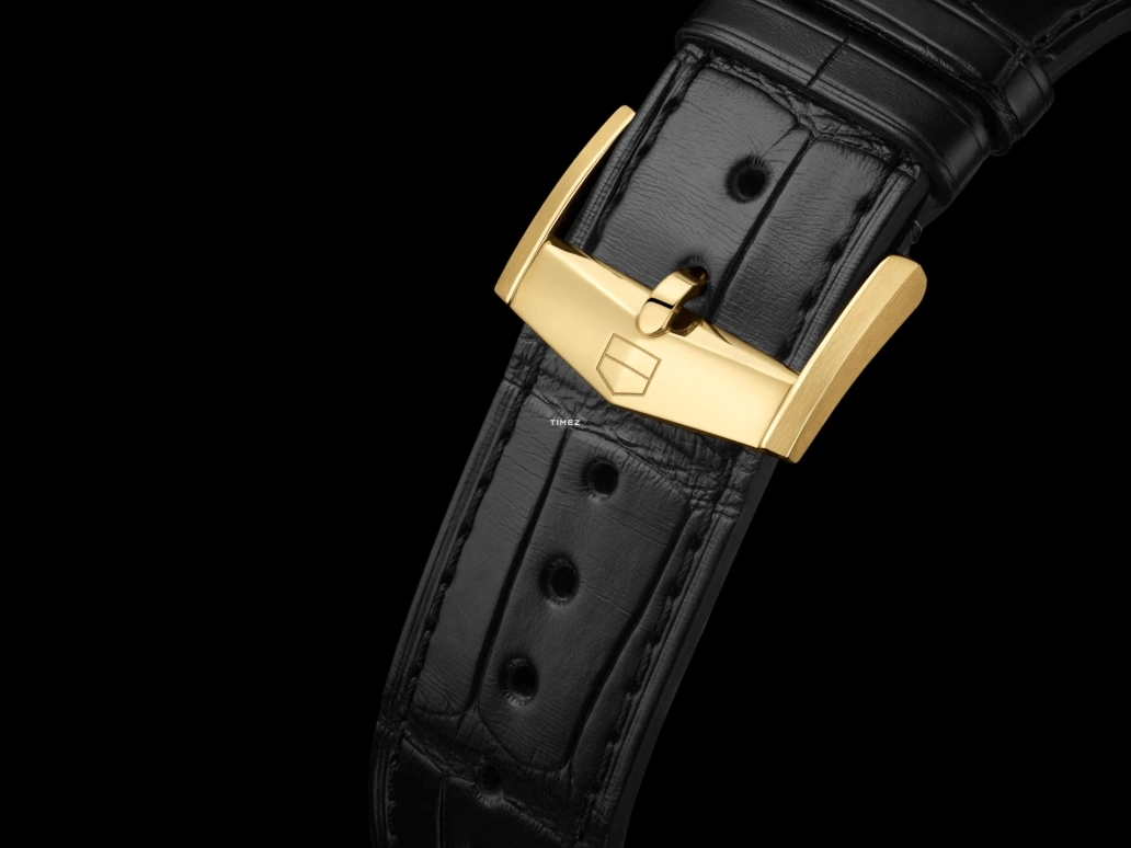 TAG Heuer,Carrera 42mm,42mm,Yellow Gold,Black,Automatic,Chronograph,Day,Jimmy Butler,CBN2044,CBN2044.FC8313