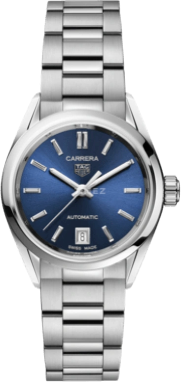 TAG Heuer,Carrera 29mm,29mm,Stainless Steel,Blue,Automatic,Date,40hours,WBN2411,WBN2411.BA0621