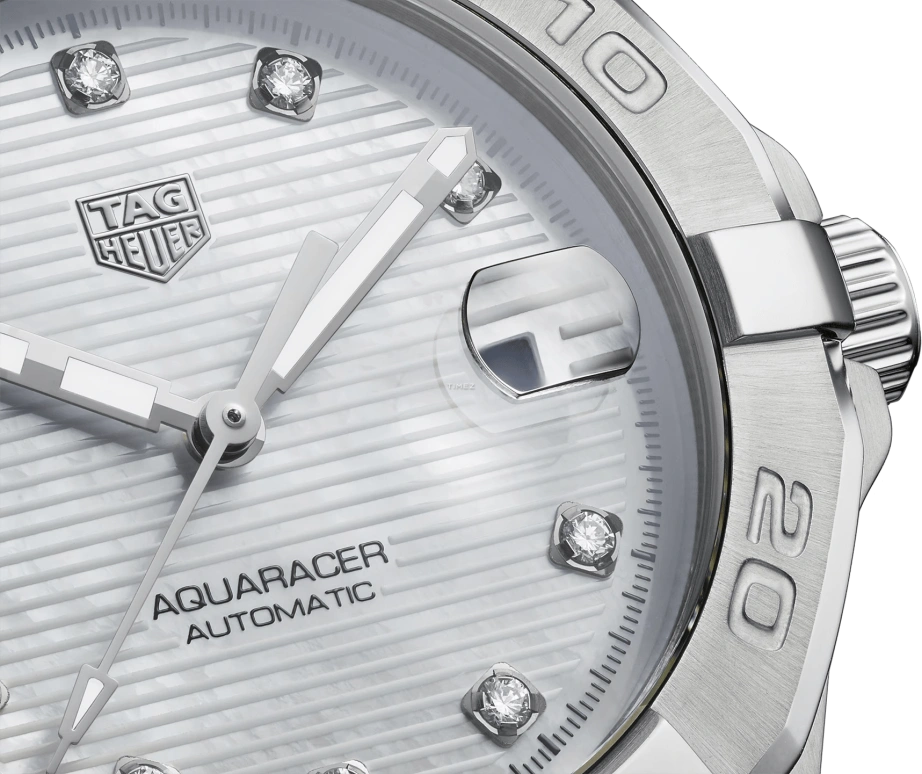 TAG Heuer,Aquaracer 32mm,32mm,Stainless Steel,White,Automatic,Day,40hours,WBD2313,WBD2313.BA0740