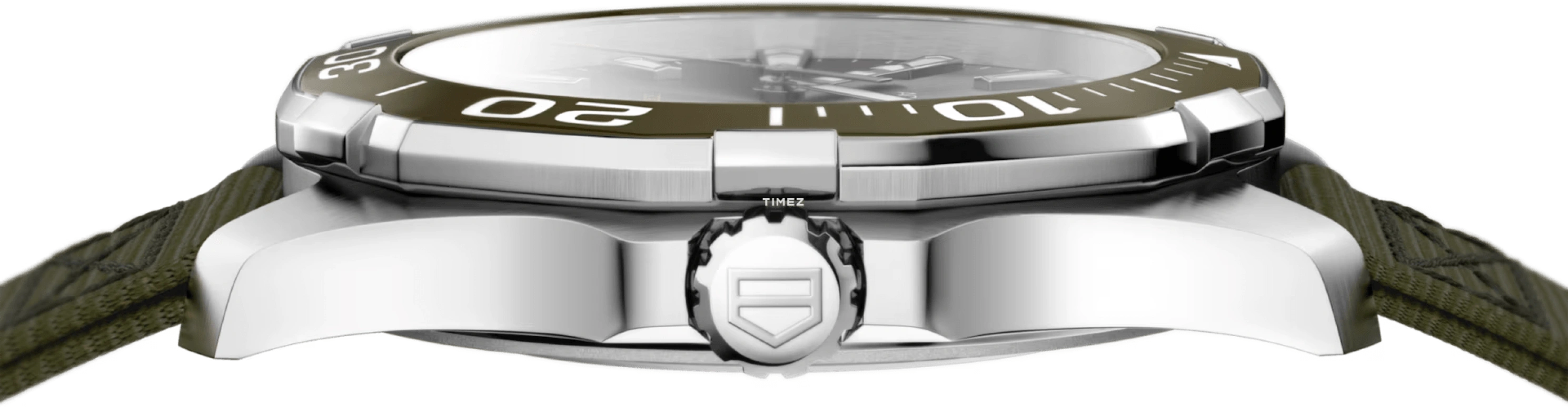 TAG Heuer,Aquaracer 43mm,43mm,Stainless Steel,Black,Quartz,Day,Sapphire,Crystal Glass,WAY101L,WAY101L.FC8222