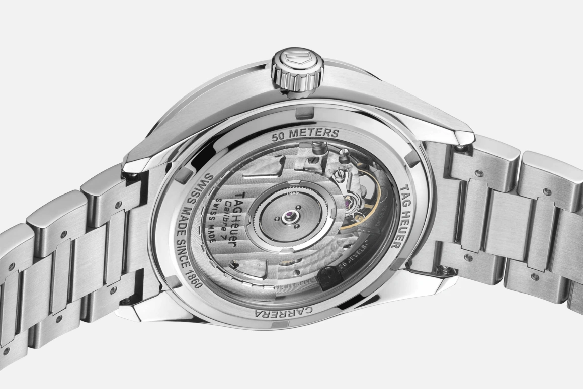 TAG Heuer,Carrera 36mm,36mm,Stainless Steel,White,Automatic,Day,46hours,WBN231C,WBN231C.BA0001