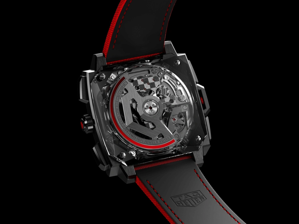 TAG Heuer,Monaco 41mm,41mm,Titanium,Black,Automatic,Chronograph,Sapphire,CBW2181,CBW2181.FC8322