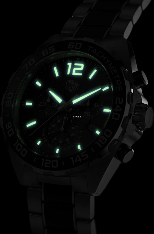 TAG Heuer,Formula 1 43mm,43mm,Stainless Steel,Black,Quartz,Chronograph,Day,CAZ101AC,CAZ101AC.BA0843