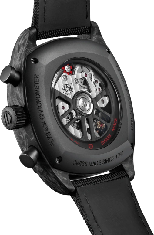 TAG Heuer,Monza 42mm,42mm,Carbon,Skeleton,Black,Automatic,Chronograph,Day,Flyback,CR5090,CR5090.FN6001