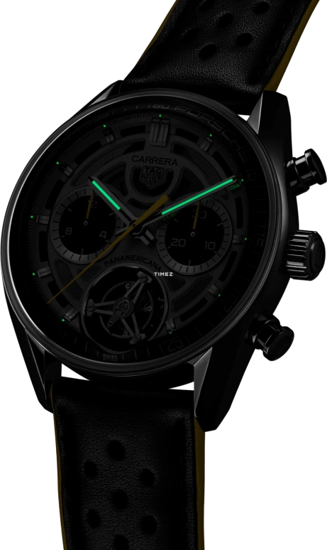 TAG Heuer,Carrera 42mm,42mm,Stainless Steel,Skeleton,Silver,Automatic,Chronograph,Tourbillon,CBS5012,CBS5012.FC6571