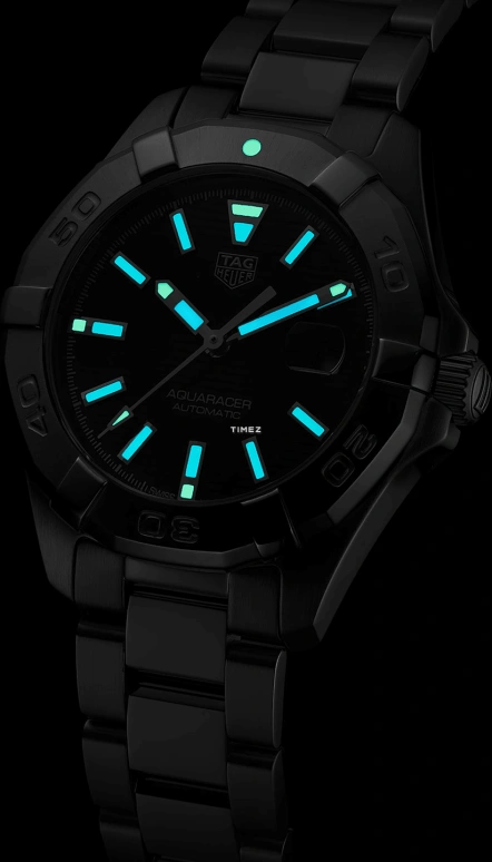 TAG Heuer,Aquaracer 32mm,32mm,Stainless Steel,Black,Automatic,Day,40hours,WBD2310,WBD2310.BA0740