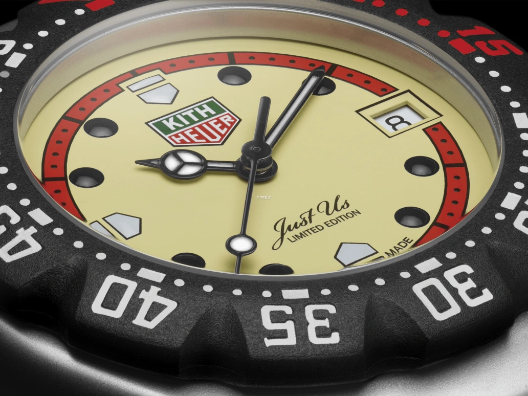 TAG Heuer,Formula 1 35mm,35mm,Stainless Steel,Yellow,Quartz,Day,Round,WA121F,WA121F.BA0023