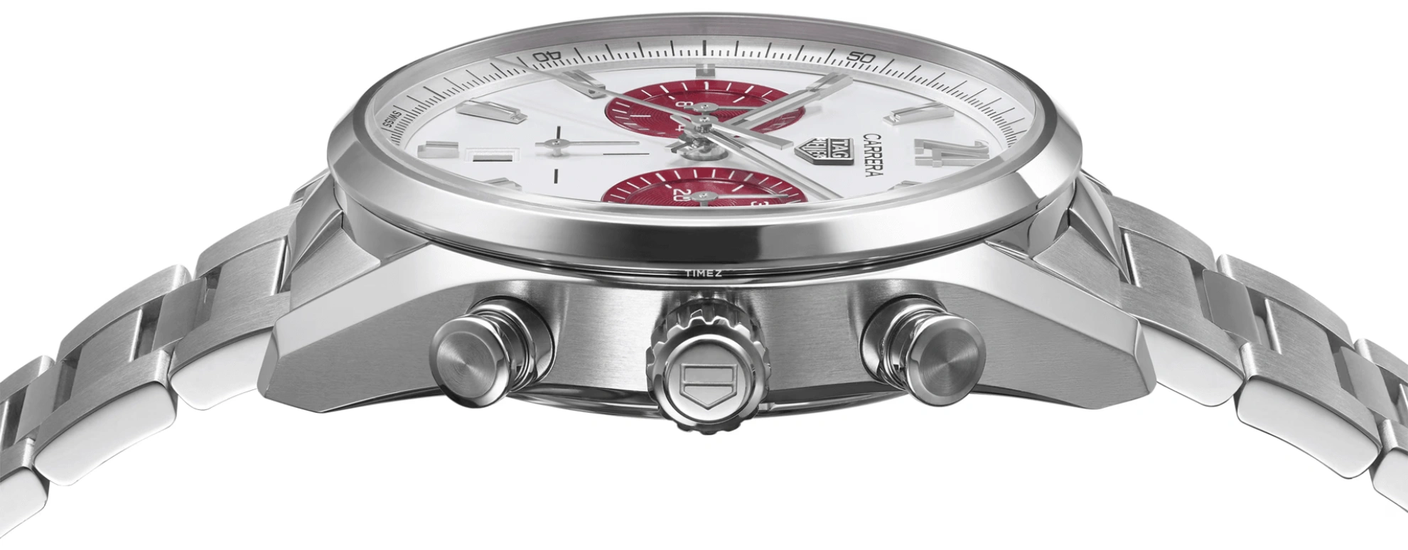 TAG Heuer,Carrera 42mm,42mm,Stainless Steel,Silver,Automatic,Chronograph,Day,CBN201M,CBN201M.EA0016