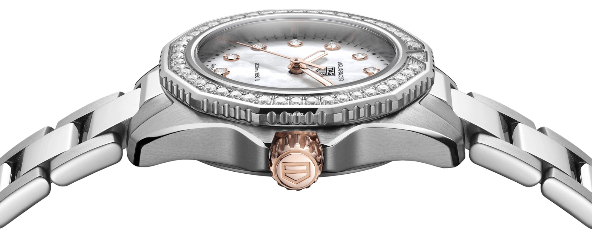 TAG Heuer,Aquaracer 30mm,30mm,Stainless Steel,White,Quartz,Sapphire,Silver,WBP1451,WBP1451.BA0622
