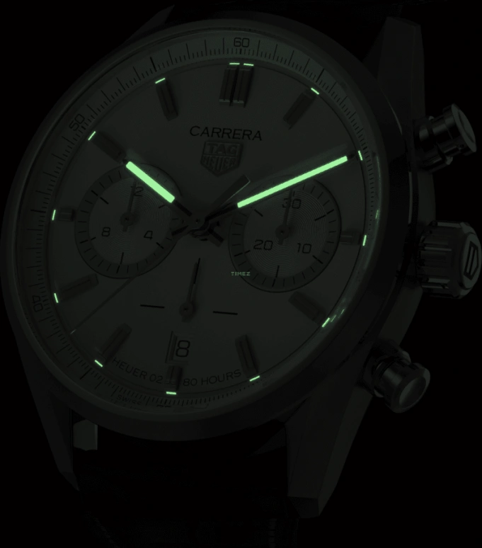 TAG Heuer,Carrera 42mm,42mm,Stainless Steel,Silver,Automatic,Chronograph,Date,Column Wheel,CBN2013,CBN2013.FC6483