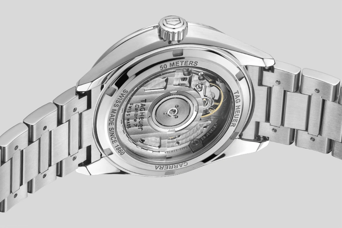 TAG Heuer,Carrera 36mm,36mm,Stainless Steel,Silver,Automatic,Day,46hours,WBN231B,WBN231B.BA0001