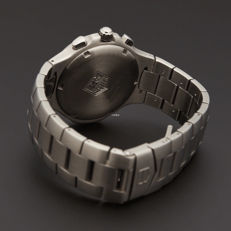 TAG Heuer,Kirium 41mm,41mm,Stainless Steel,Black,Quartz,Chronograph,Day,CL1110,CL1110.BA0700