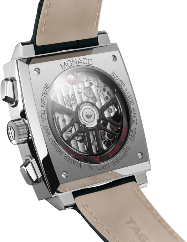 TAG Heuer,Monaco 39mm,39mm,Stainless Steel,Black,Automatic,Chronograph,Date,Column Wheel,CBL2113,CBL2113.FC6177