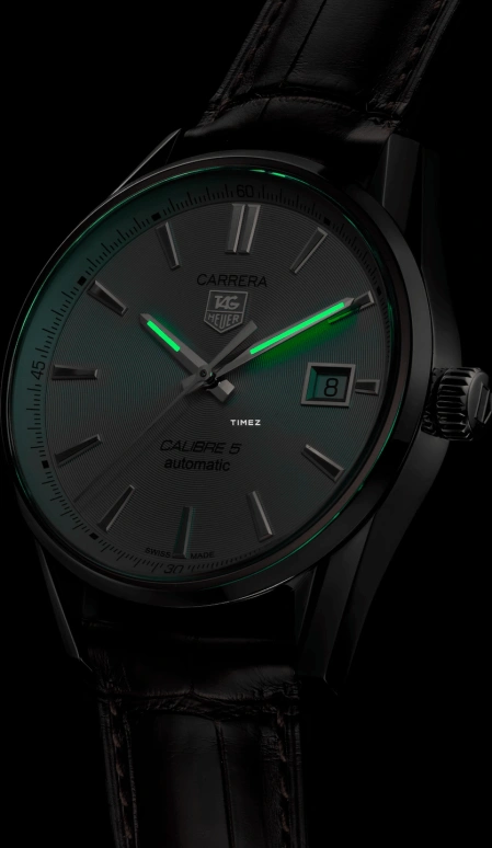 TAG Heuer,Carrera 39mm,39mm,Stainless Steel,Silver,Automatic,Day,42hours,WAR211B,WAR211B.FC6181