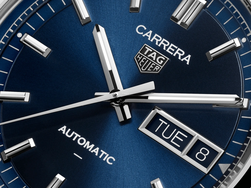 TAG Heuer,Carrera 41mm,41mm,Stainless Steel,Blue,Automatic,Date,Day,WDA2112,WDA2112.BA0043